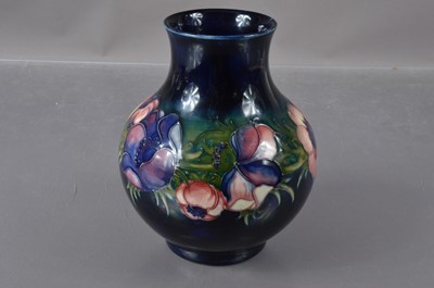 Lot 510 - An early Moorcroft Pottery vase in 'Anemone' pattern