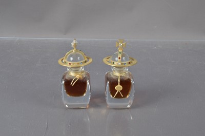 Lot 533 - Two Vivienne Westwood "Boudoir" perfume bottles