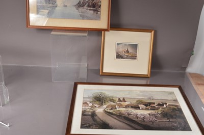 Lot 571 - Rowland Hilder OBE (1905–1993) three prints including an original etching