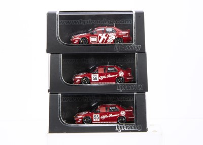 Lot 2 - HPI Racing 1:43 Scale Alfa Romeo 155 TS Models