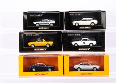 Lot 26 - Minichamps & Maxichamps 1:43 Scale Lancia Models