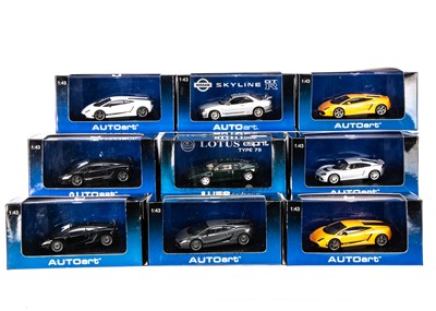 Lot 29 - AutoArt 1:43 Scale Sports Car Models