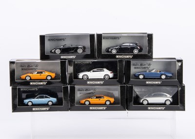 Lot 58 - Minichamps 1:43 Scale Ltd Edition Cars