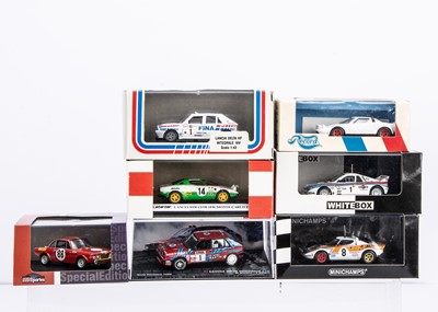 Lot 82 - 1:43 Scale Lancia Rally Cars