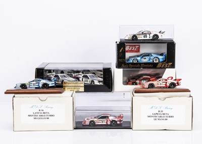 Lot 84 - 1:43 Scale Lancia Beta Montecarlo Models