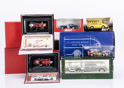 Lot 91 - 1:43 Scale Ferrari & Team Ferrari Models