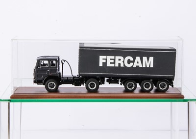 Lot 105 - Gila Modelli 1:43 Scale Lancia Esagamma Truck With 'Fercam' Curtainside Trailer