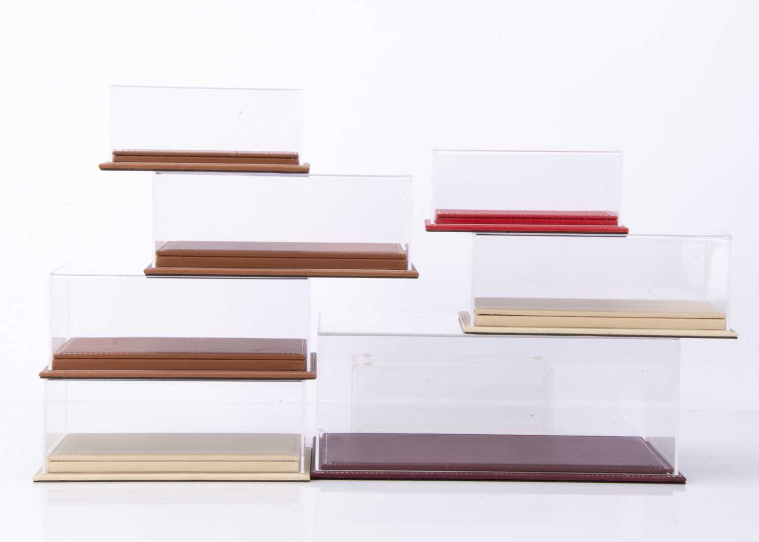 Lot 110 - Atlantic Case Display Cases With Leather