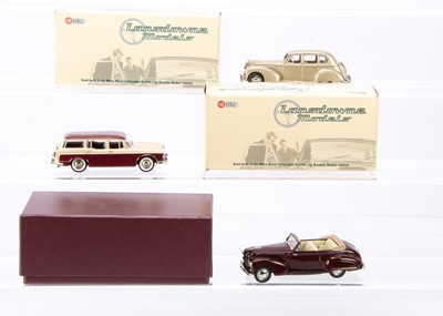 Lot 116 - Lansdowne 1:43 Scale White Metal Model Humber's