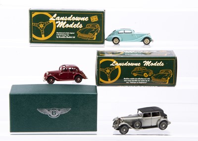 Lot 118 - Lansdowne 1:43 Scale White Metal Models