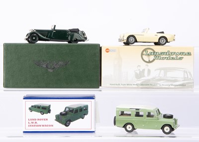 Lot 119 - Lansdowne & W.M.T.C 1:43 Scale White Metal Models