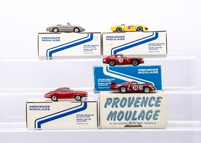 Lot 124 - Provence Moulage 1:43 Scale Resin Alfa Romeo Models