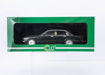 Lot 147 - Cult Models 1:18 Scale Jaguar XJR XJ40 (Brooklands Green)