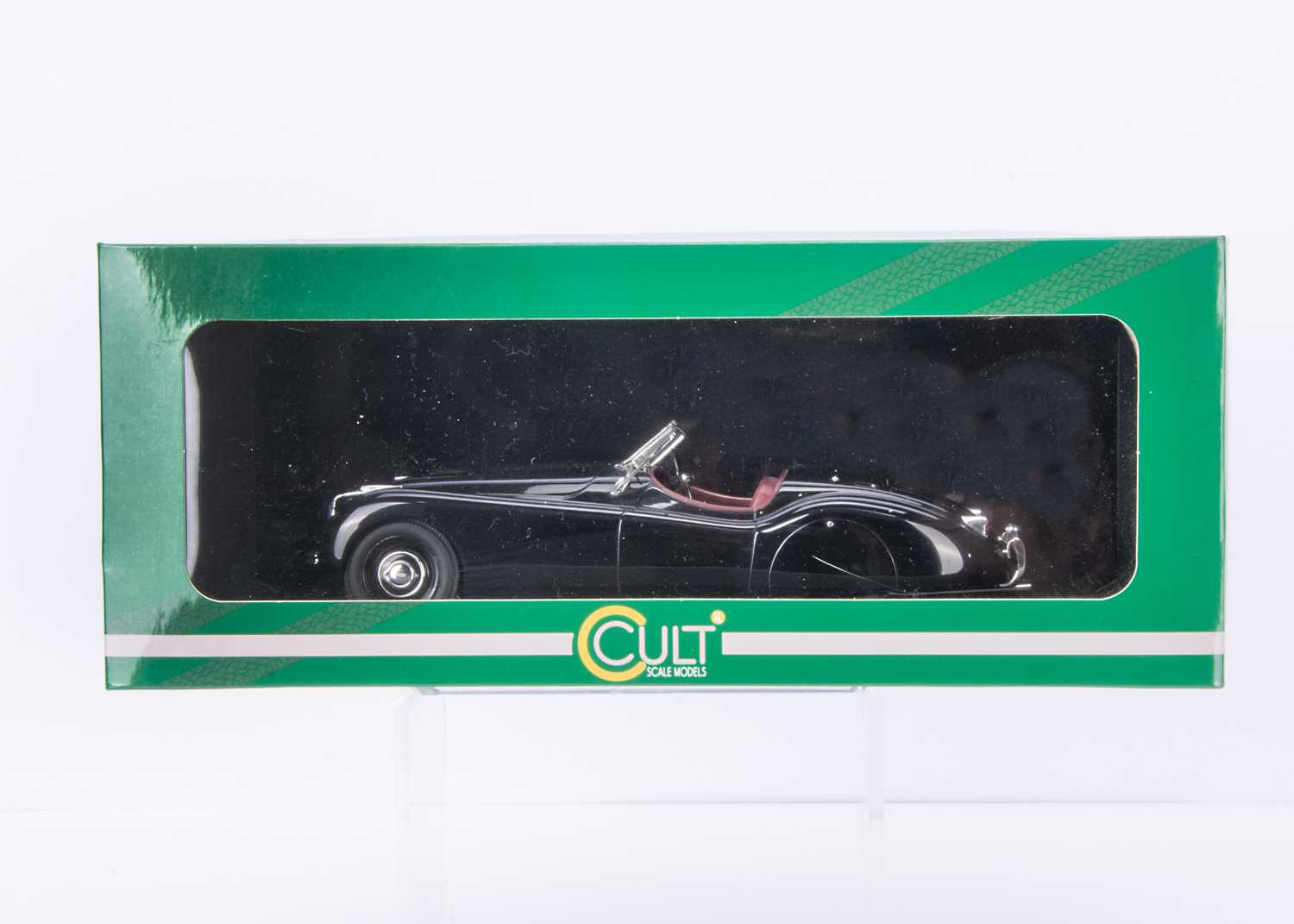 JAGUAR XK120 OTS SPIDER CABRIOLET de 1948 au 1/18 de Cult Models CML008-2
