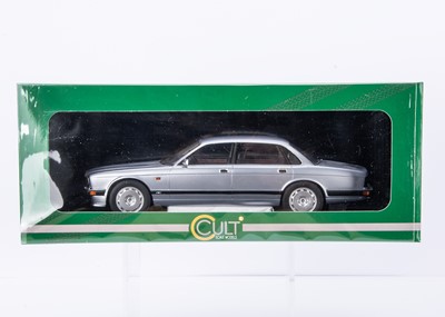 Lot 151 - Cult Models 1:18 Scale Jaguar XJR XJ40 (Silver Frost)