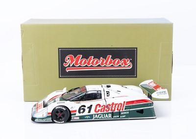 Lot 153 - Exoto Motorbox 1:18 Scale Jaguar XJR-9 Imsa #61