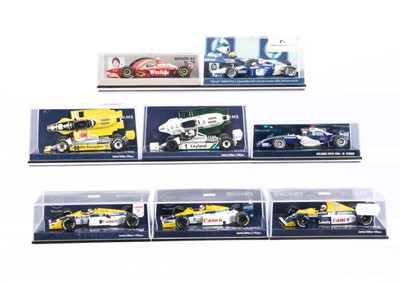 Lot 159 - Minichamps 1:43 Scale Williams F1 Models