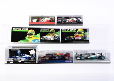 Lot 162 - Minichamps 1:43 Scale F1 Models