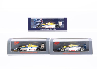 Lot 163 - Spark 1:43 Scale F1 Models