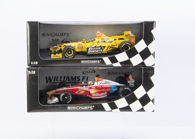 Lot 165 - Minichamps 1:18 Scale F1 Models