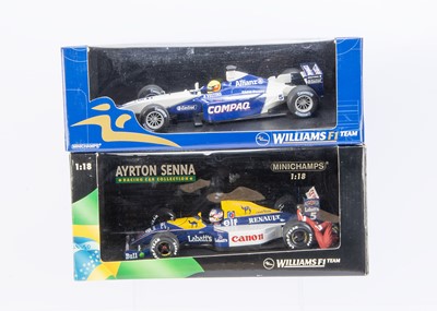 Lot 166 - Minichamps 1:18 Scale F1 Models