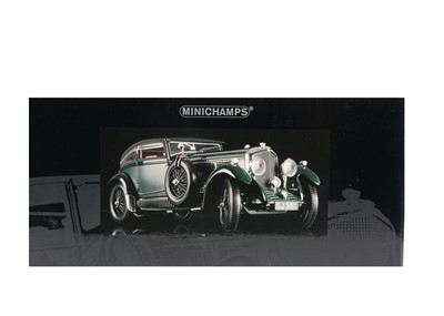 Lot 171 - A Minichamps 1:18 Scale Bentley 6.5 Litre Gurney Nutting Saloon