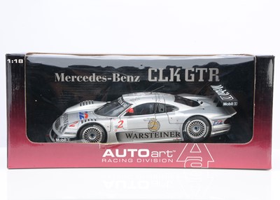 Lot 197 - AutoArt 1:18 Scale Mercedes-Benz CLK GTR FIA GT '98 Champion #02 (Ludwig/Zonta)