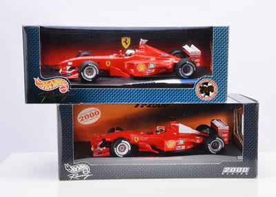 Lot 203 - HotWheels 1:18 Scale Michael Schumacher Signed Ferrari F1-2000 World Championship Car