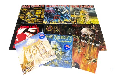 Lot 179 - Iron Maiden / Slayer / Metallica LPs