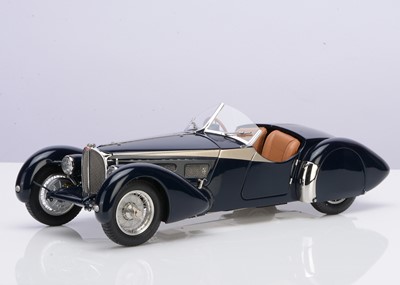 Lot 210 - A CMC 1:18 Scale Bugatti 57 SC 1938 Corsica Roadster - Chassis Nr.57593