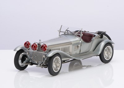 Lot 212 - A CMC 1:18 Scale Alfa Romeo 6C 1750 GS Clear Finish 1930