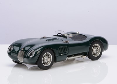 Lot 213 - A CMC 1:18 Scale Jaguar C-Type 1952-1953