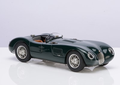 Lot 213 - A CMC 1:18 Scale Jaguar C-Type 1952-1953