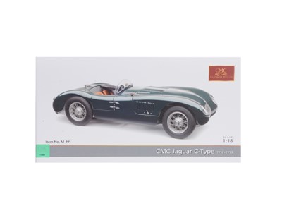 Lot 213 - A CMC 1:18 Scale Jaguar C-Type 1952-1953