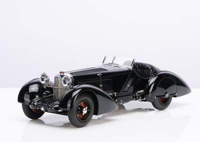 Lot 217 - A CMC 1:18 Scale Mercedes-Benz SSK Trossi 1932 "The Black Prince"