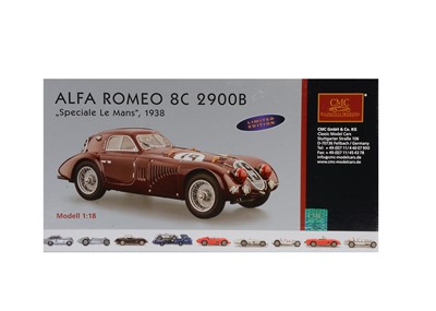 Lot 232 - A CMC 1:18 Scale Alfa Romeo 8C 2900B "Speciale Le Mans" 1938