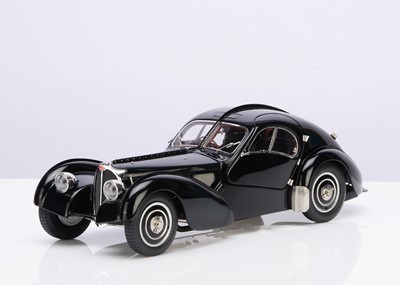 Lot 233 - A CMC 1:18 Scale Bugatti Typ 57 SC Atlantic Coupe Chassis Nr.57.591 Black