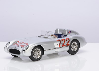 Lot 240 - A CMC 1:18 Scale Mercedes-Benz 300 SLR (W196S) Mille Miglia Sieger 1955