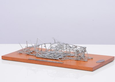 Lot 252 - A CMC 1:18 Scale Maserati Tipo 61 Birdcage (1960) Gitterrohrrahman