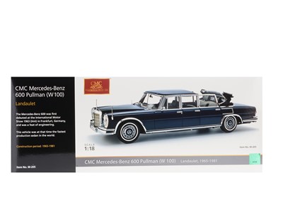 Lot 270 - A CMC 1:18 Scale Mercedes-Benz 600 Pullman (W100)