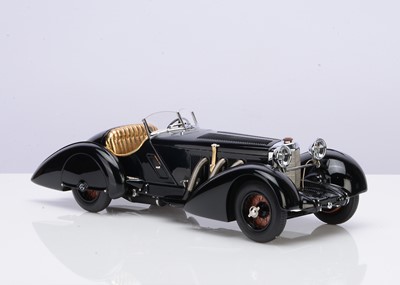 Lot 272 - A CMC 1:18 Scale Mercedes-Benz SSK Trossi 1932 "The Black Prince" (Memorial Edition)