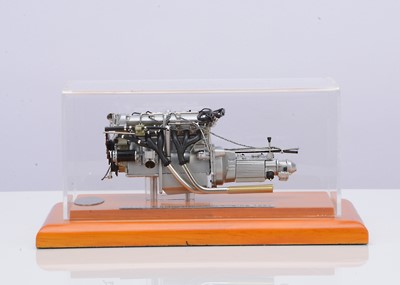 Lot 275 - A CMC 1:18 Scale Aston Martin DB4 GT Zagato 1961 Engine