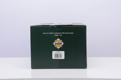 Lot 287 - A Exoto Racing Legends 1:18 Scale 1954-57 Jaguar D-Type 'Short Nose' 1954 Le Mans 24 Hrs (Whitehead/Wharton)