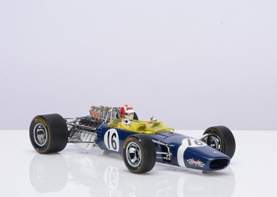 Lot 303 - A Exoto Grand Prix Classics 1:18 Scale Lotus Type 49 1968 GP Of Spain (Siffert)