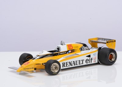 Lot 316 - A Exoto Grand Prix Classics 1:18 Scale Renault RE-20 Turbo 1980 G.P Of France (Jabouille)