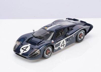 Lot 322 - A Exoto Racing Legends 1:18 Scale 1967 Ford GT40 Mk IV Le Mans 24 Hrs (Ruby/Hulme)