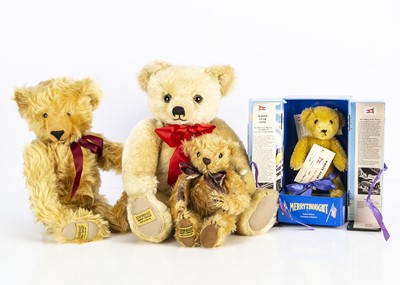 Lot 361 - Four limited edition Merrythought Teddy Bears
