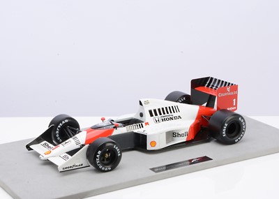 Lot 334 - A GP Replicas 1:12 Scale McLaren F1 MP4/5 1989 (A.Senna)