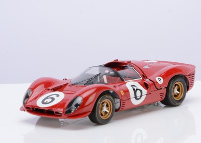 Lot 338 - A GMP 1:18 Scale Ferrari 330 P4 Spyder Nr.6 1967 BOAC '500'