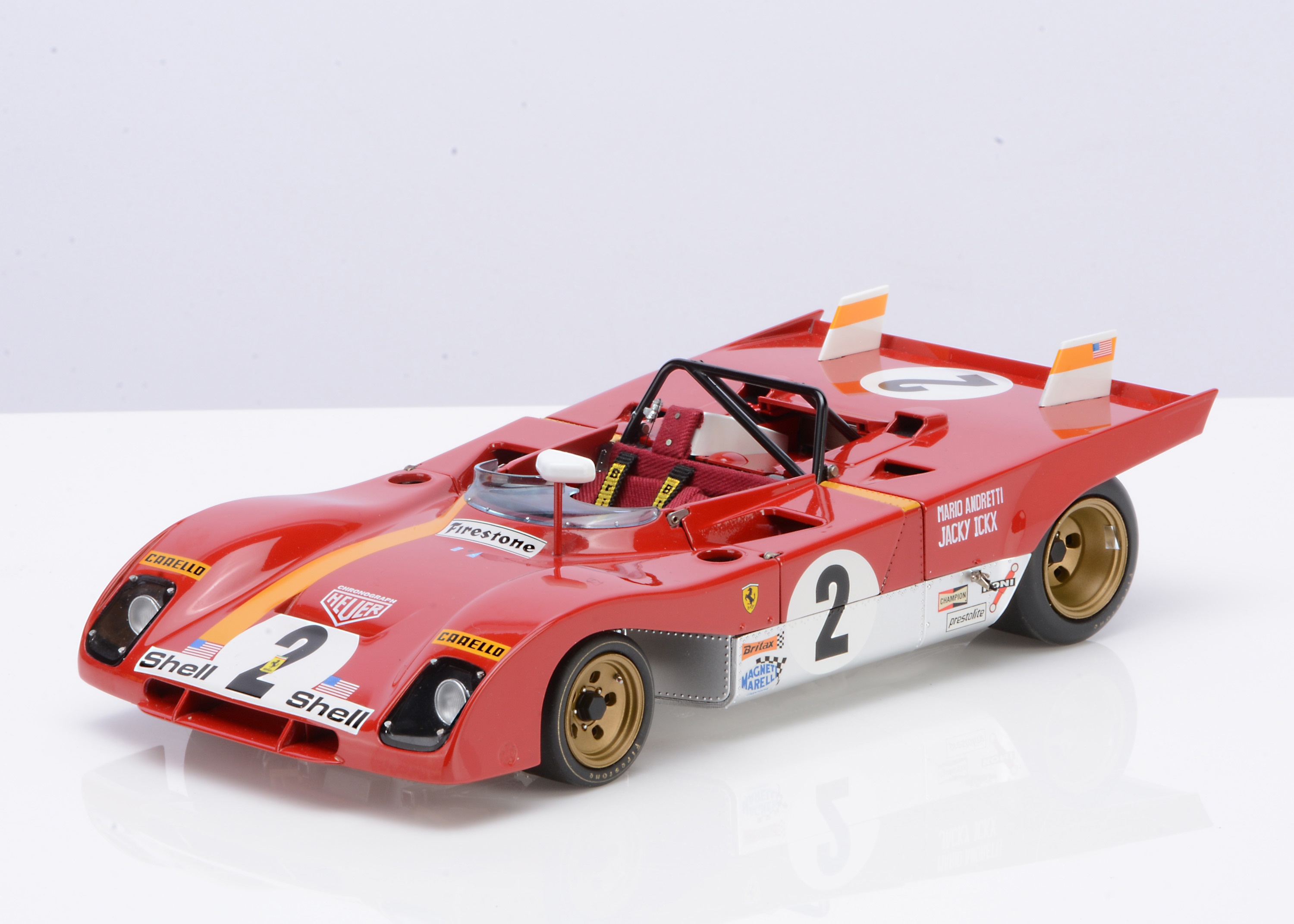 Lot 339 - A GMP 1:18 Scale Ferrari 312PB 1972 Daytona